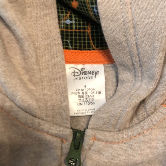 Disney Star Wars Rebels Jedi Hoodie - Size 4 - Picture 6 of 7